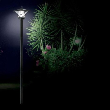 Садовый светильник на солнечной батарее LANTERN HIGH 150 см 2LED