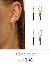Aide S925 Silver Colorful Earrings For Women
