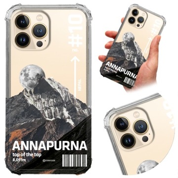ETUI ANTI-SHOCK do IPHONE 13 PRO MAX Górskie Wzory