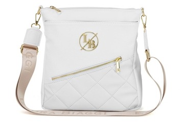 СУМКА НА РЕМЕНЬ LAURA BIAGGI A5 БЕЖЕВАЯ С РЕМЕНЕМ С ЛОГОТИПОМ