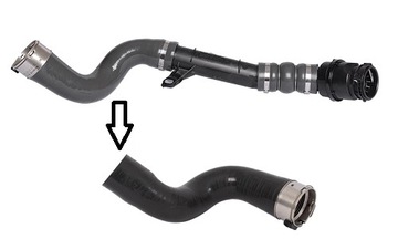RURA WĄŻ TURBO INTERCOOLERA DACIA DOKKER/LOGAN/RENAULT CAPTUR/CLIO 4 1,5dCi