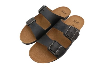 Scholl TIST 2 STRAPS M ZL, klapki męskie, R.44