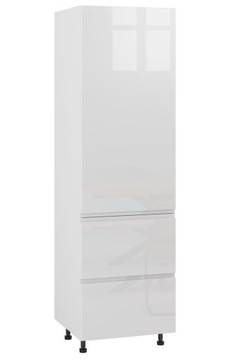 BIAŁA SZAFKA KUCHENNA SŁUPEK PRAWY 60cm RIMINI