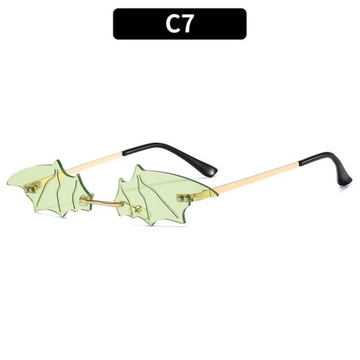 OKULARY PRZECIWSŁONECZNE Nowe Sexy Vintage Rimless