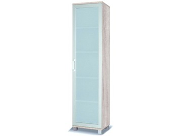 Witryna do salonu MAXIMUS 50 cm dąb sonoma biuro
