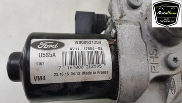 FORD B-MAX 2016 Z PŘEDNÍ MOTORY STĚRAČE