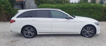 Mercedes Klasa C W205 Kombi Facelifting 1.6 180d 122KM 2019 Mercedes-Benz Klasa C Bixenon Duza Navi seriws w Mercedesie Alu 18, zdjęcie 5