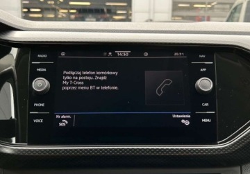 Volkswagen T-Cross SUV 1.0 TSI 110KM 2021 Volkswagen T-Cross Life Pakiet Business, Ogranicznik predkosci, Salon Pols, zdjęcie 29