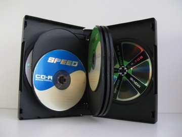 DVD-боксы x 12 для ЧЕРНЫХ дисков, 1 шт.