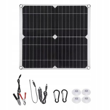 Zestaw paneli słonecznych 100W Ładowarka