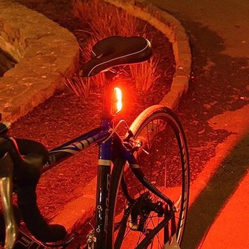 МОЩНЫЙ СВЕТОДИОДНЫЙ ЗАДНИЙ ВЕЛОСИПЕДНЫЙ ФОНАРЬ USB