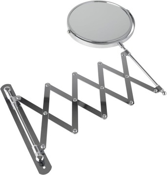 Увеличительное настенное зеркало в ванной