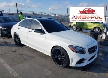 Mercedes 2019 Mercedes-Benz Klasa C 2019r., 2.0l, od ubezpieczalni 2.0 Benzyna 255KM