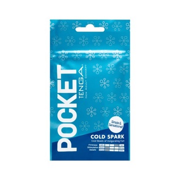 TENGA Pocket Cold Spark jednorazowy masturbator P1
