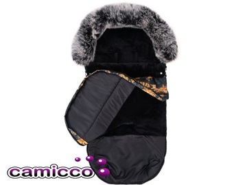 СПАЛЬНИК ДЛЯ КОЛЯСКИ НА РУКАВАХ ГОНДОЛА спальные мешки для саней коляски на зиму CAMICCO