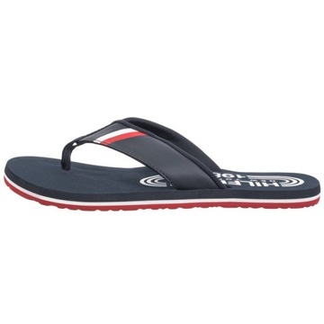 Buty Japonki Tommy Hilfiger Padded Beach Sandal Desert Sky Granatowe