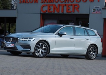 Volvo V60 II  2024 Volvo V60 2,0T 177 aut Hak Ogrz,Kier.+4xFotele Kamera DVD DAB NFC perła ACC, zdjęcie 1
