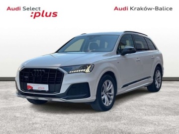 Audi Q7 II (4M) SUV Facelifting  3.0 45 TDI 231KM 2023 Audi Q7 S Line Domyki Drzwi Matrix LED Hak Pneumatyczne zawieszenie Gwaran