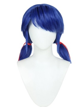 НАряд БОЖЬЕЙ КОРОВКИ КОСТЮМ БОЖЬЕЙ КОРОВКИ НАСЕКОМОГО ПАРИК СИНИЕ ВОЛОСЫ M 110-122