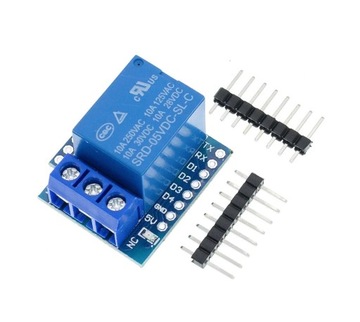 WEMOS D1 Mini Shield przekaźnik 10A