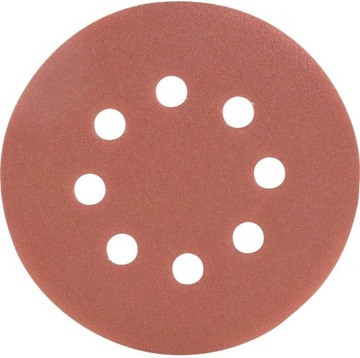 100шт 125мм P60 ШЛИФОВАЛЬНАЯ БУМАГА С ОТВЕРСТИЯМИ ДЛЯ ШЛИФОВАЛЬНОЙ ШЛИФОВКИ