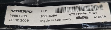 PLOUTEV KRYT ANTÉNY 472 VOLVO XC70 39851786