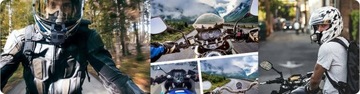 Держатель для мотоциклетного шлема для крепления GoPro для камер GoPro DJI Xiaomi.