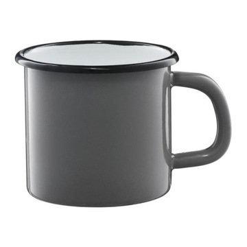 kubek emaliowany 0,5l EMALIA OLKUSZ 9cm szary 698456