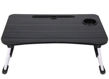 СТОЛ ДЛЯ ЗАВТРАКА ДЛЯ НОУТБУКА ДЛЯ КРОВАТИ, ЧЕРНЫЙ ПОДДОН