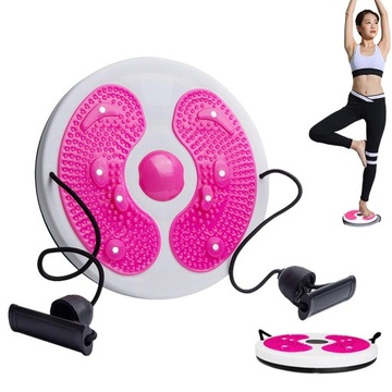 DYSK TWISTER OBROTOWY Z WYPUSTKAMI KRĄŻEK DO ĆWICZEŃ MASAŻER STÓP FITNES