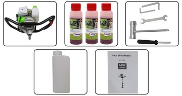 БЕНЗИНОВАЯ БЕНЗИНОВАЯ БУРА ДЛЯ ПОЧВЫ RITCH 1,8 КВТ, 2 л.с.