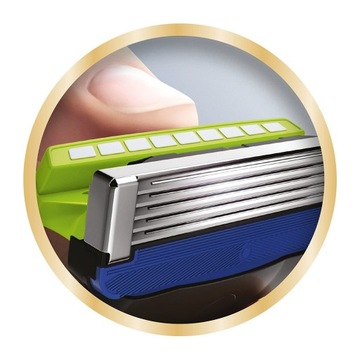 8x WILKINSON Hydro 5 Groomer Skin Protection, стержни для ножей 4 в 1