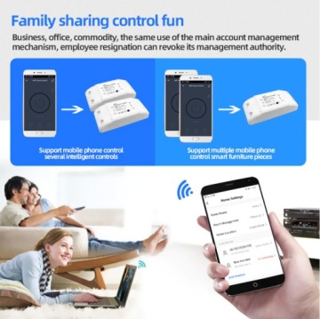 TUYA Smart 10A WiFi переключатель контроллер реле