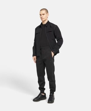 Sportowe spodnie HUGO BOSS r. M czarne dresy męskie do biegania