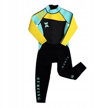 Kid Girls Surfer Beach Wetsuit Cold Protection