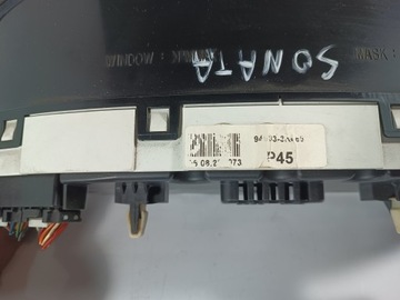 HYUNDAI SONATA V 5 PŘÍSTROJOVÁ DESKA BUDÍKY TACHOMETR 2.0CRDI OE 94003-3K666