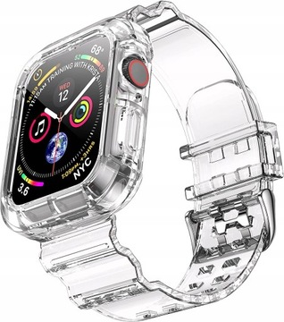 PASEK DO APPLE WATCH + ETUI OCHRONNE SE 9 8 7 6 5 4 3 2 1 / 45 44 42 mm