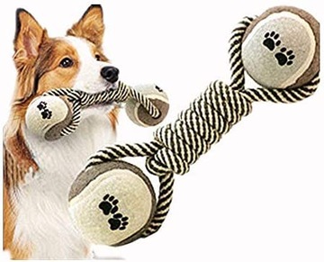 Bawełniana lina Zabawki dla zwierząt domowych, psy