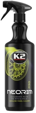 K2 D1011 NEORIM PRO Щелочная моющая жидкость для очистки дисков и шин 1л