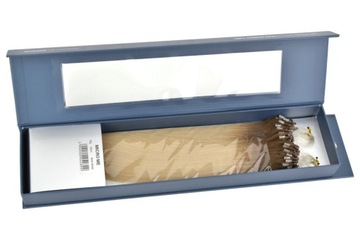 WŁOSY NATURALNE MIKRORINGI 60cm 70g ARTIC BLONDE
