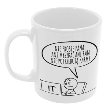 KUBEK programisty informatyka IT prezent śmieszny