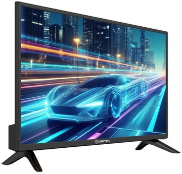 Manta 24LHN124D 24-дюймовый светодиодный телевизор HD RS со звуковой системой DD+ DVB-T2/HEVC