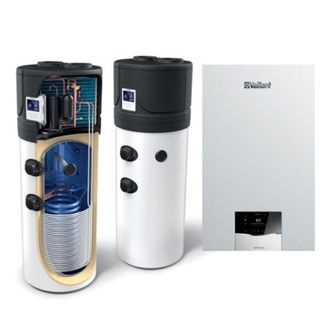 Kocioł Vaillant ecoTEC plus VC 20CS/1-5+Pompa ciepła 260l Tesy z wężownicą
