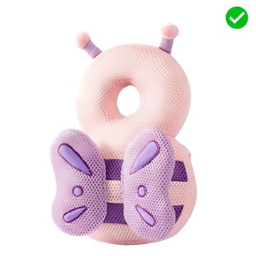 Защитная подушка для новорожденного ребенка для новорожденного защищает бабочку