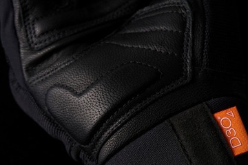 Furygan Jet D30 Gant Черные текстильные мотоциклетные перчатки 3XL