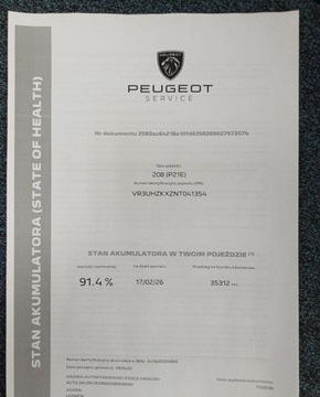 Peugeot 208 II e-208 Elektryczny 136KM 2022 Peugeot 208 15 e-208 ALLURE PACK 136 KM DEMO Gwarancja FV23 136KM, zdjęcie 32