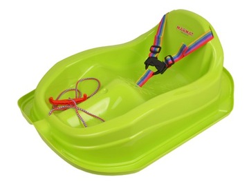 Sanki mini plastikowe ślizg z oparciem dla dzieci
