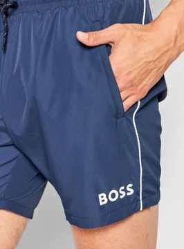 HUGO BOSS KĄPIELÓWKI GRANATOWE MĘSKIE S SPF