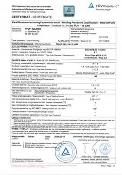 KOŁNIERZ PRZYŚCIENNY PRZEGUBOWY Ø83X6MM/Ø42,4MM, SZLIF NIERDZEWNY