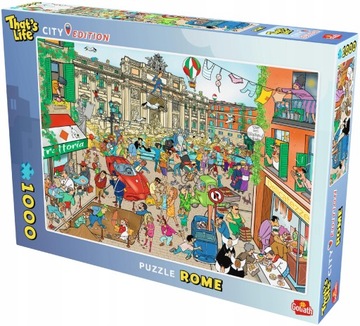 931612 Puzzle That's Life City Edition Rome Rzym